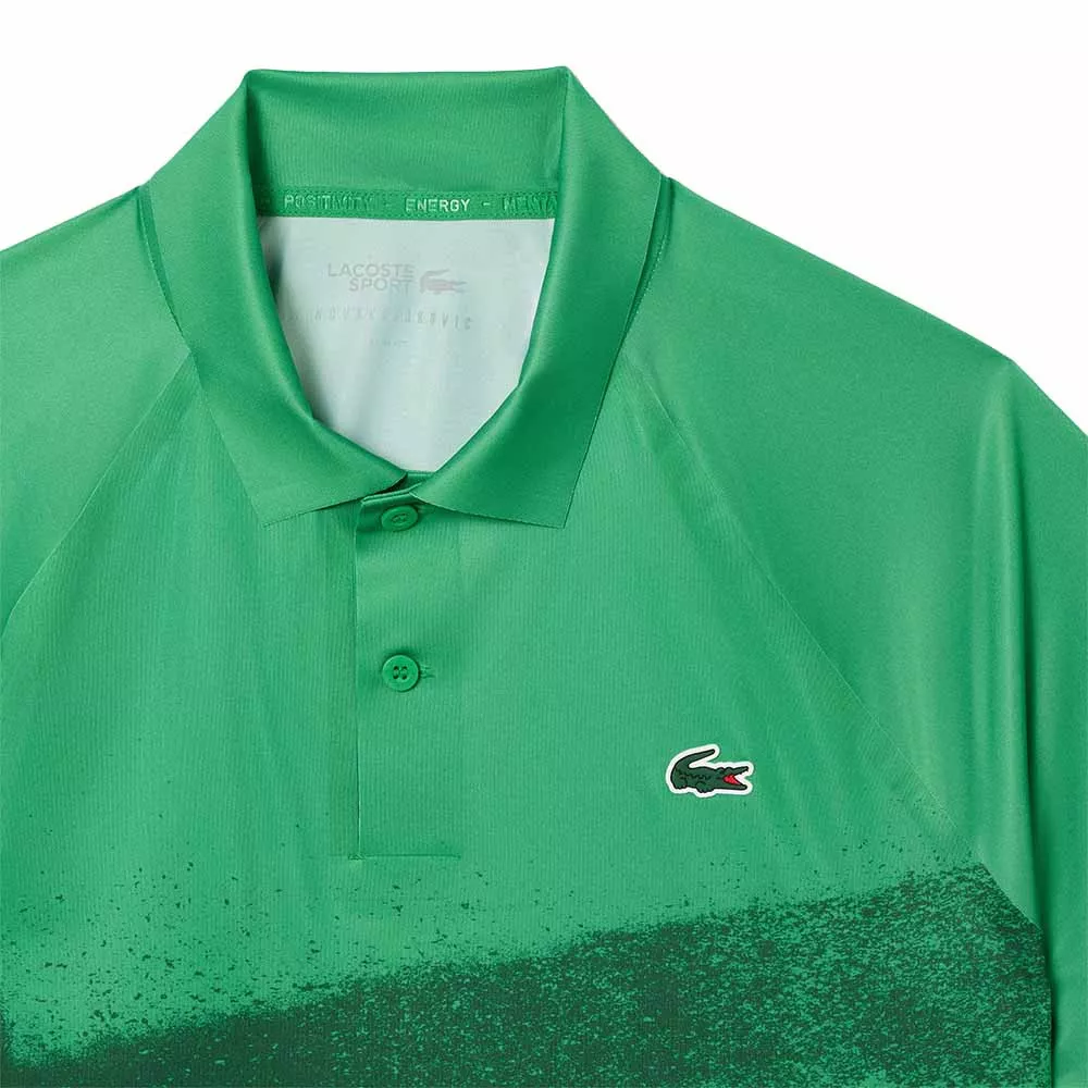 copy ofLacoste Tennis Novak Djokovic Player Blauw / Wit Polo