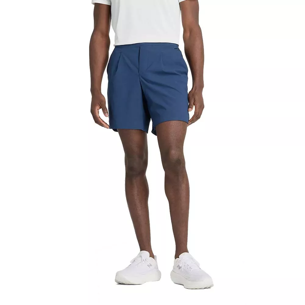 Short New Balance Tournament Bleu marine