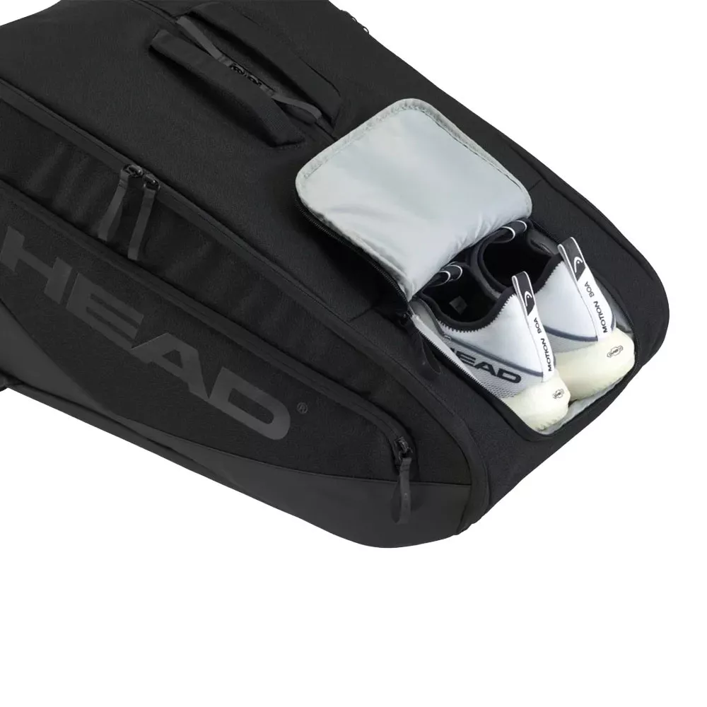 Head Pro X Padel L Zwart tas