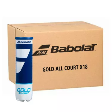 Babolat Gold All Court 4 Stuks Geel