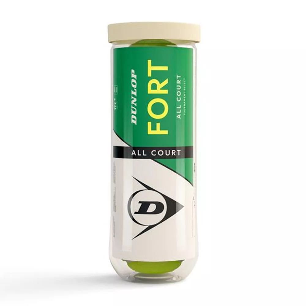 Dunlop Fort All Court 3 Stuks Geel