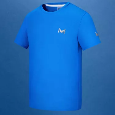 T-shirt Mouratoglou Graphique Melbourne Bleu