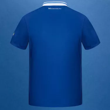 Polo Mouratoglou Match Melbourne Blanc / Bleu