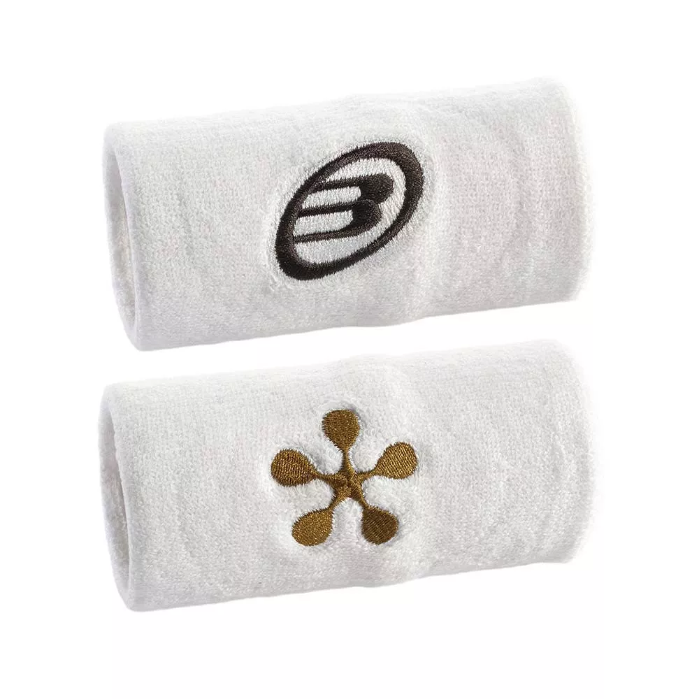 Serre-Poignets Bullpadel Premier Padel Gris / Blanc x 2