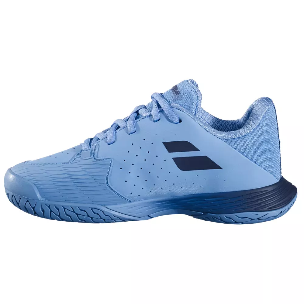 Chaussures Babolat Propulse All Court Junior Blanc / Bleu