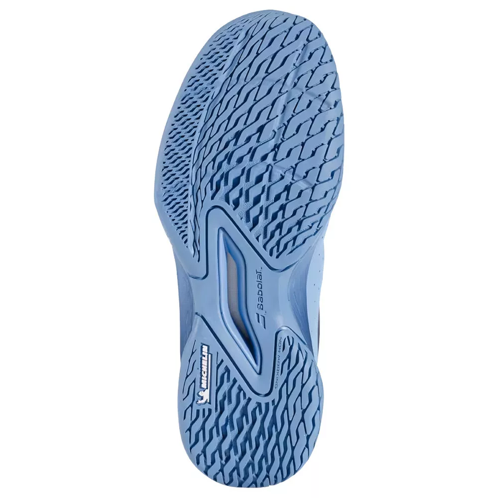 Chaussures Babolat Propulse All Court Junior Blanc / Bleu
