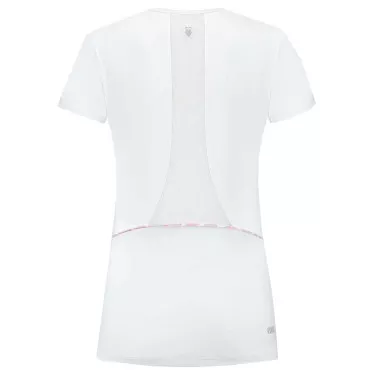 T-Shirt K-Swiss Hypercourt Advantage 4 Femme Blanc