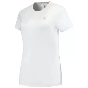 T-Shirt K-Swiss Hypercourt Advantage 4 Femme Blanc