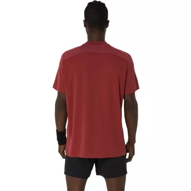 Asics Court SS T-Shirt Marineblauw