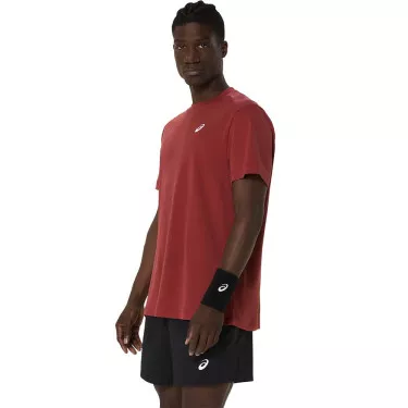 Asics Court SS T-Shirt Marineblauw
