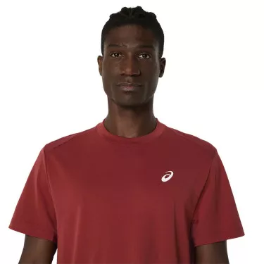 Asics Court SS T-Shirt Marineblauw