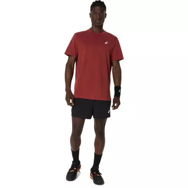 Asics Court SS T-Shirt Marineblauw