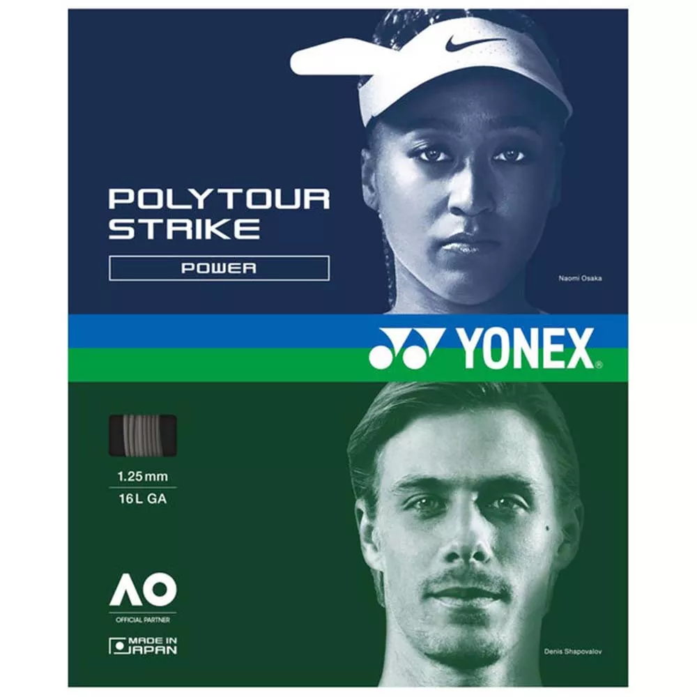 Cordage Yonex Poly Tour Strike Gris 12m