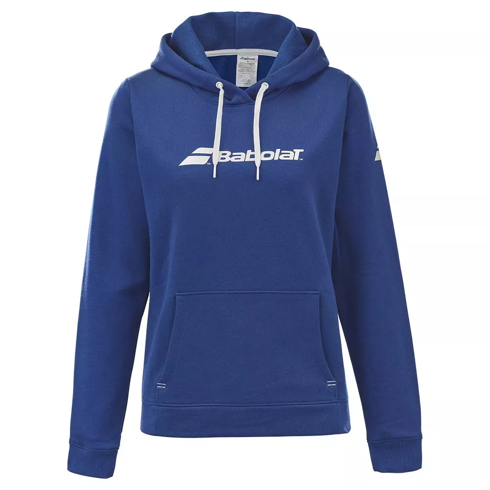 Sweat à capuche Babolat Exercise Femme Bleu marine