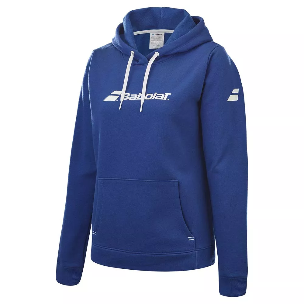 Sweat à capuche Babolat Exercise Femme Bleu marine