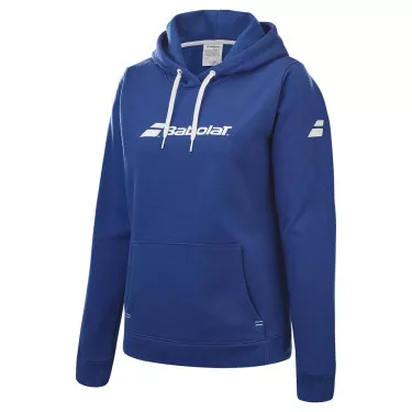 Sweat à capuche Babolat Exercise Femme Bleu marine