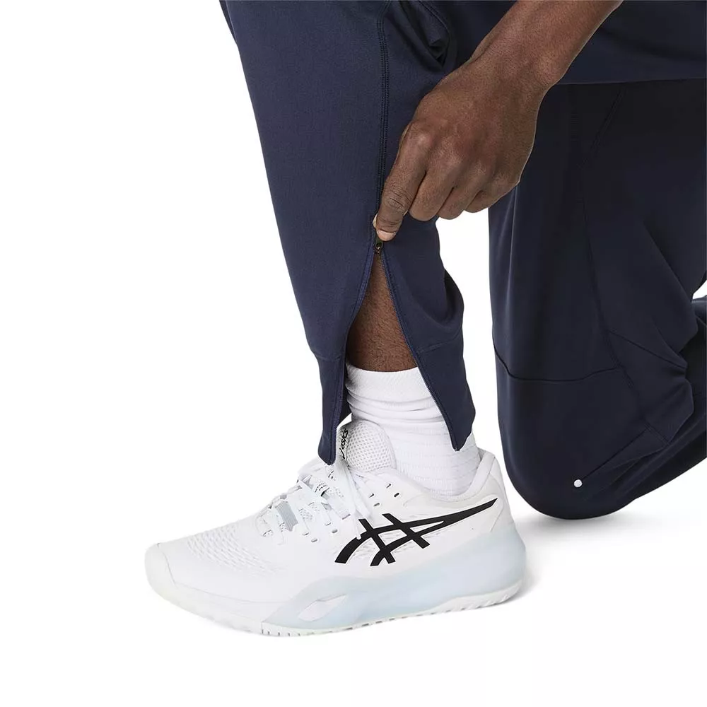Pantalon Asics Court Warm-Up Bleu marine