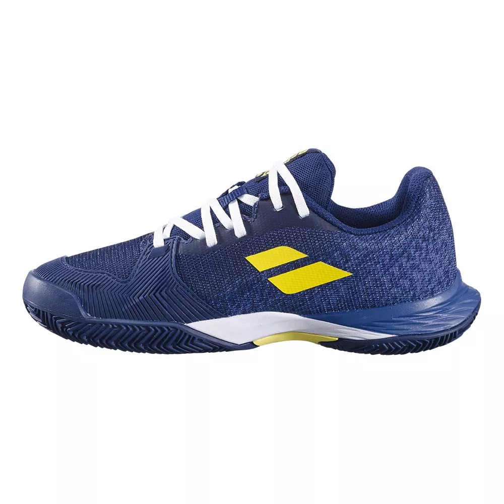 Chaussures Babolat Jet Mach 3 All Court Junior Bleu marine