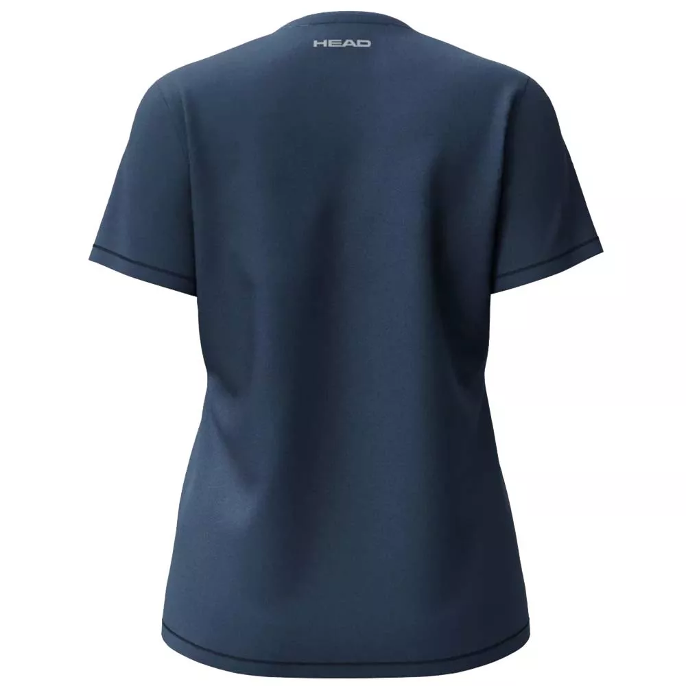 T-Shirt Head Club Original Femme Bleu marine