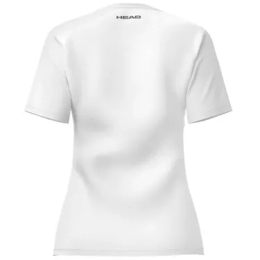 T-Shirt Head Club 25 Tech Femme Blanc