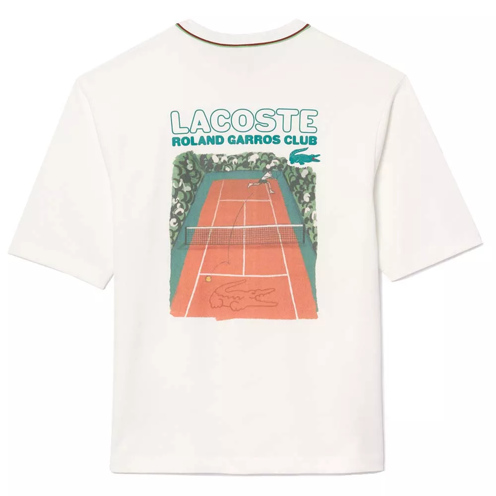 Lacoste Sport Roland Garros Oranje T-shirt