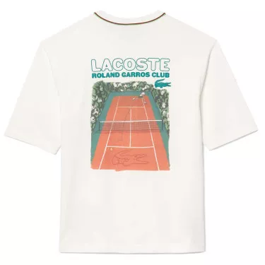 Lacoste Sport Roland Garros Oranje T-shirt