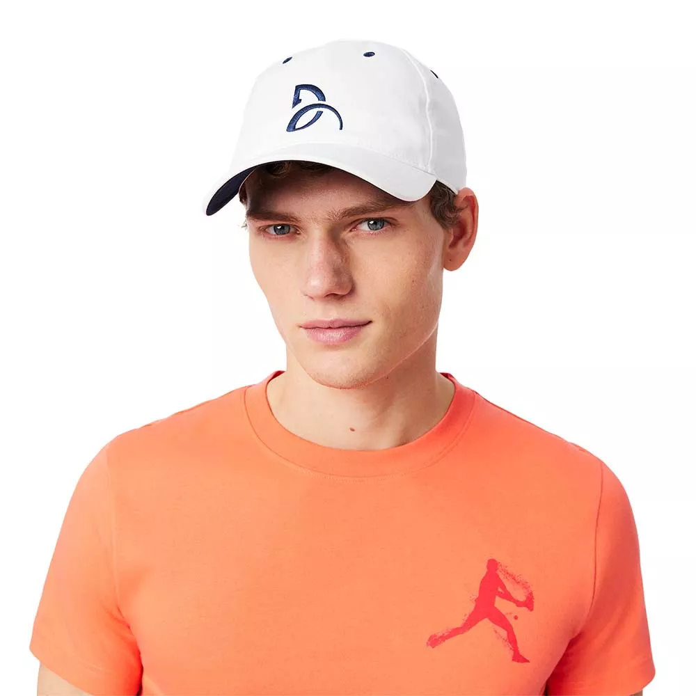 Pack T-Shirt + Casquette Lacoste Tennis x Novak Djokovic Rouge
