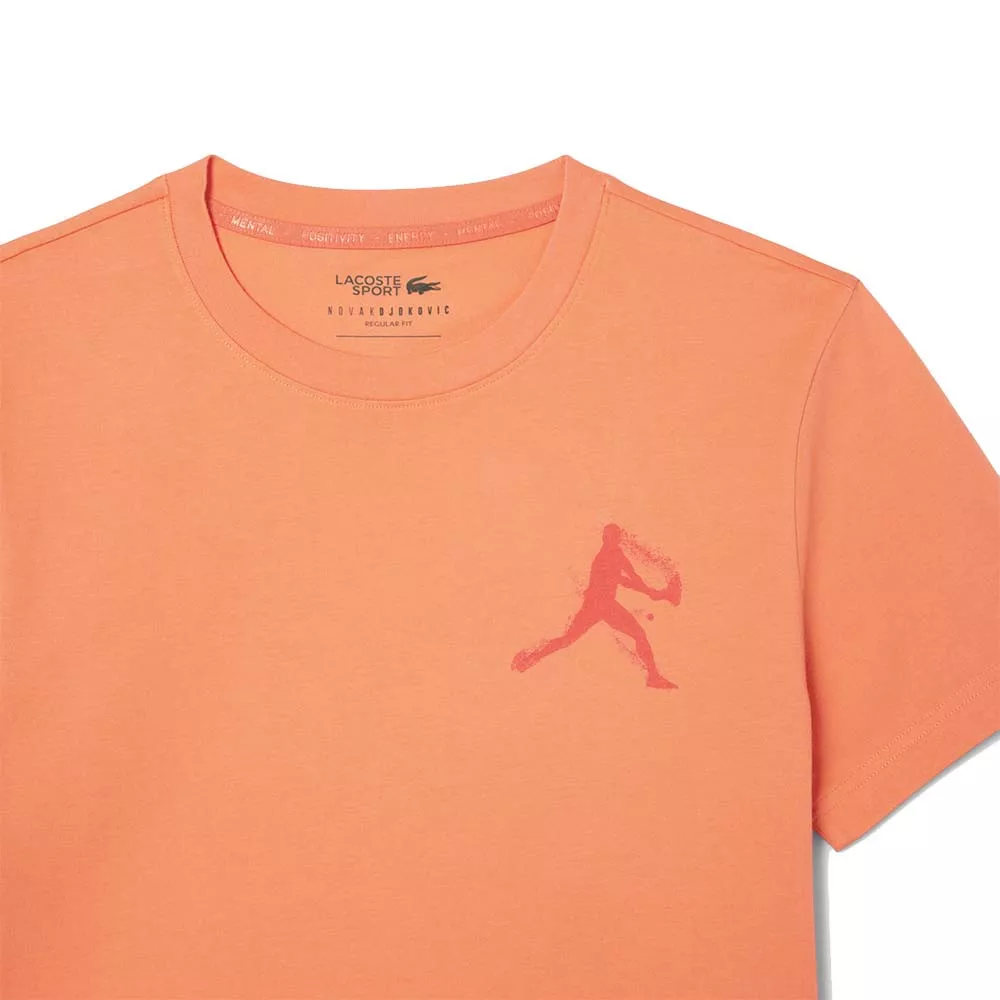 Pack T-Shirt + Casquette Lacoste Tennis x Novak Djokovic Rouge