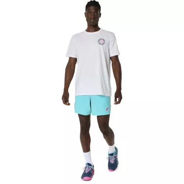 T-Shirt Asics Padel Court SS Blanc