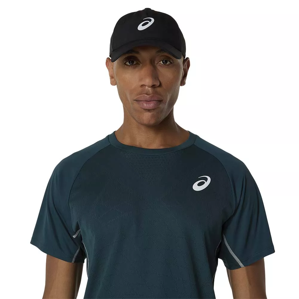 T-Shirt Asics Match Blanc Vert