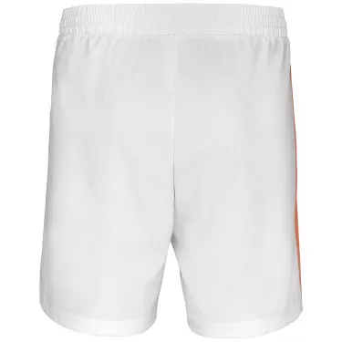 Short Babolat Junior Play Blanc / Orange
