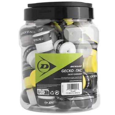Dunlop Gecko Tac Overgrips Zwart x 3