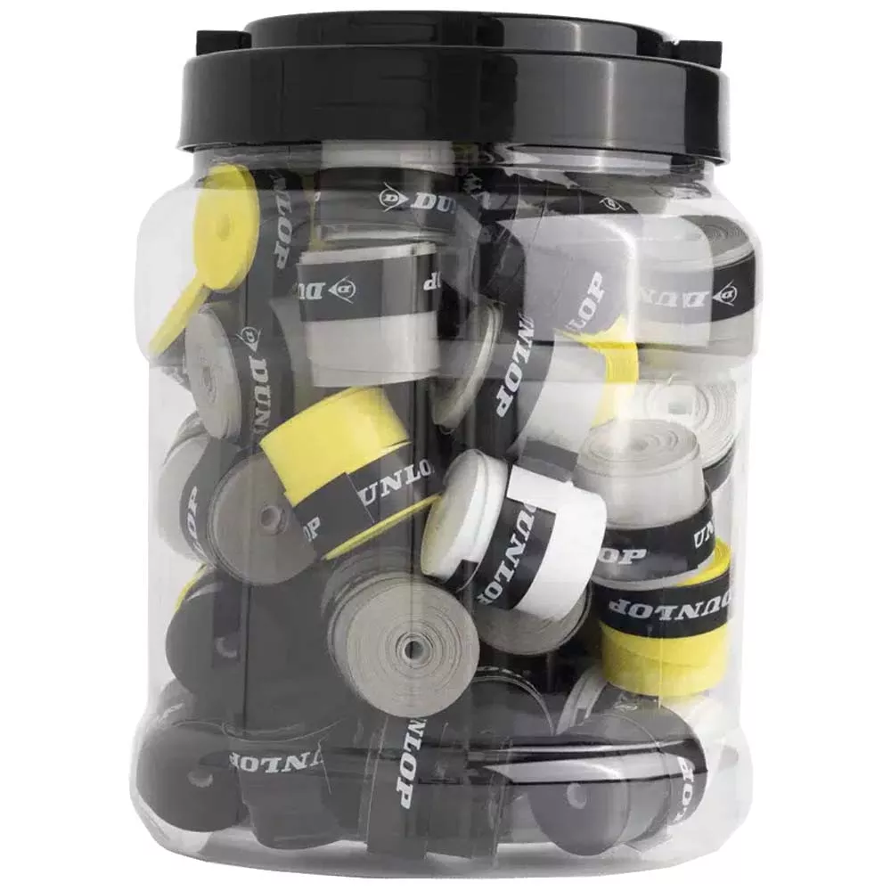 Dunlop Gecko Tac Overgrips Zwart x 3