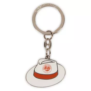 Roland Garros gele sleutelhanger