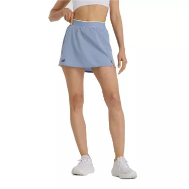 Jupe New Balance Tournament Bleu gris