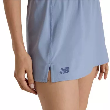 Jupe New Balance Tournament Bleu gris