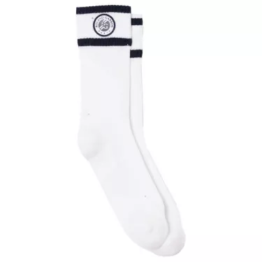 Lacoste Roland Garros Wit / Bruin Sokken