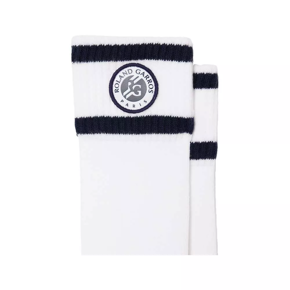 Lacoste Roland Garros Wit / Bruin Sokken