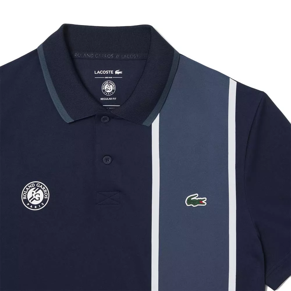 Lacoste Sport Roland Garros Marineblauw polo
