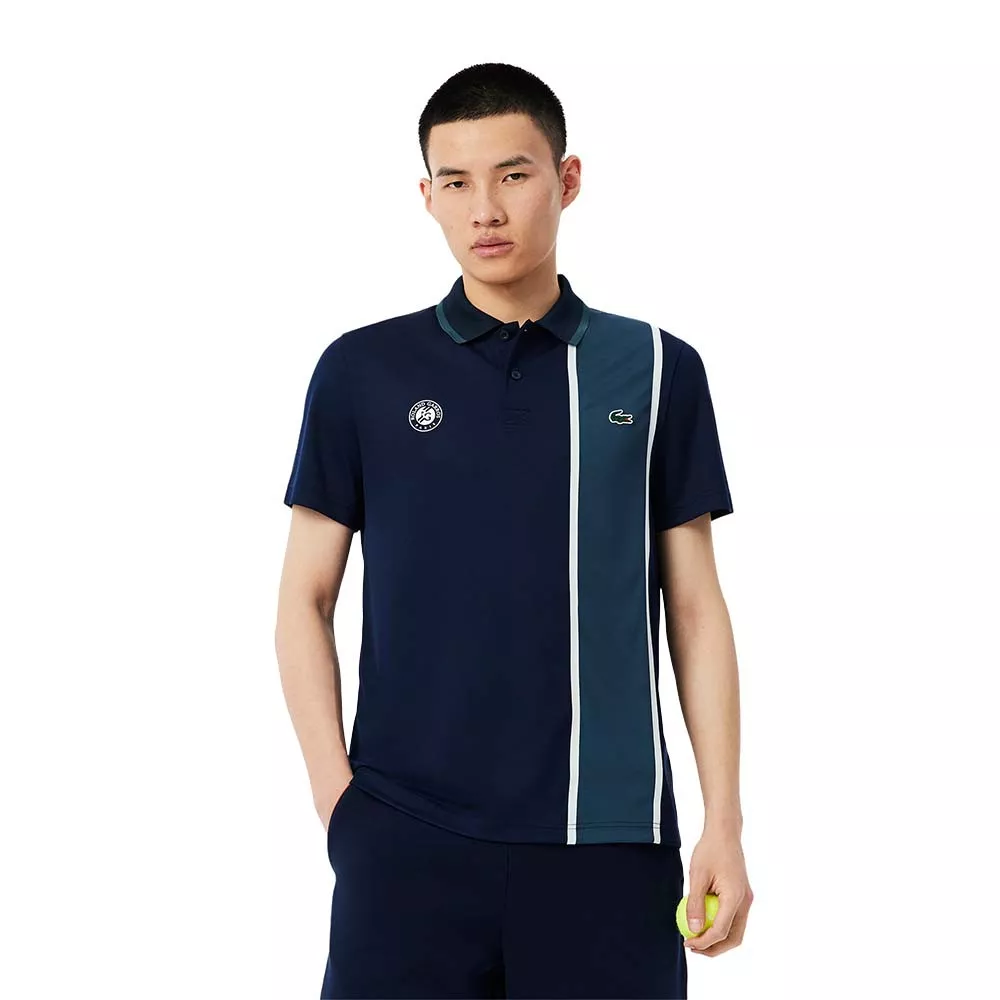 Lacoste Sport Roland Garros Marineblauw polo