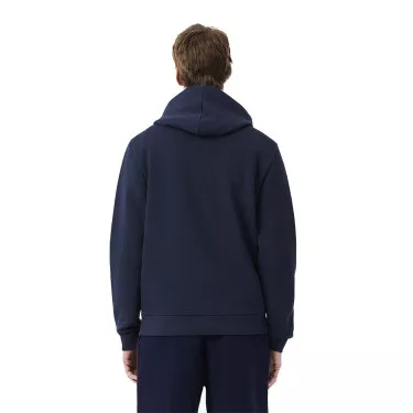 Sweat à capuche Lacoste Roland Garros Club Bleu marine