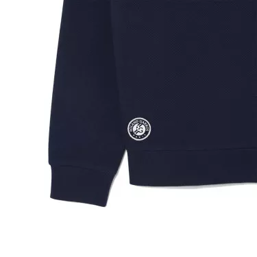 Sweat à capuche Lacoste Roland Garros Club Bleu marine