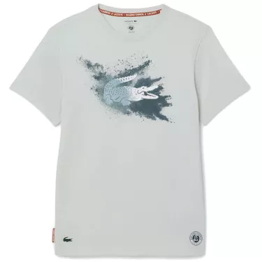 Lacoste Roland Garros Unisex Grijs T-shirt
