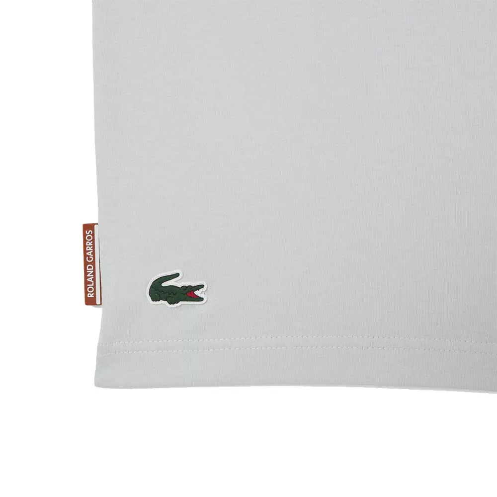 Lacoste Roland Garros Unisex Grijs T-shirt