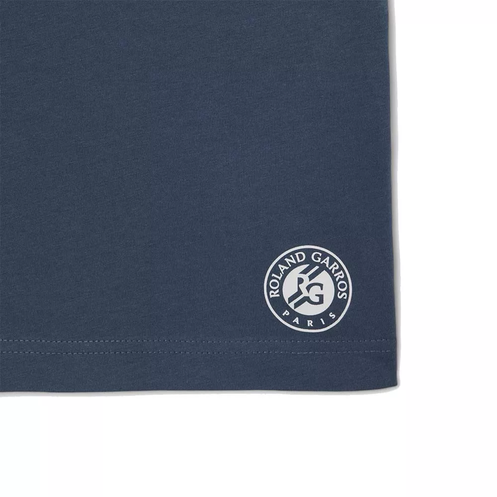 Lacoste Roland Garros Unisex Marineblauw T-shirt