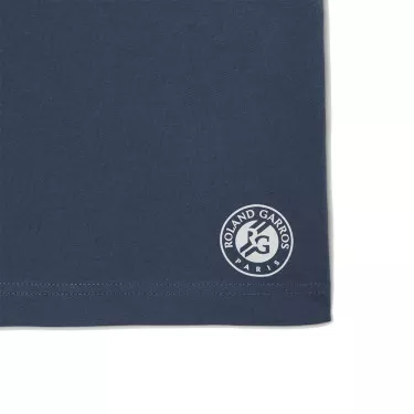 Lacoste Roland Garros Unisex Marineblauw T-shirt