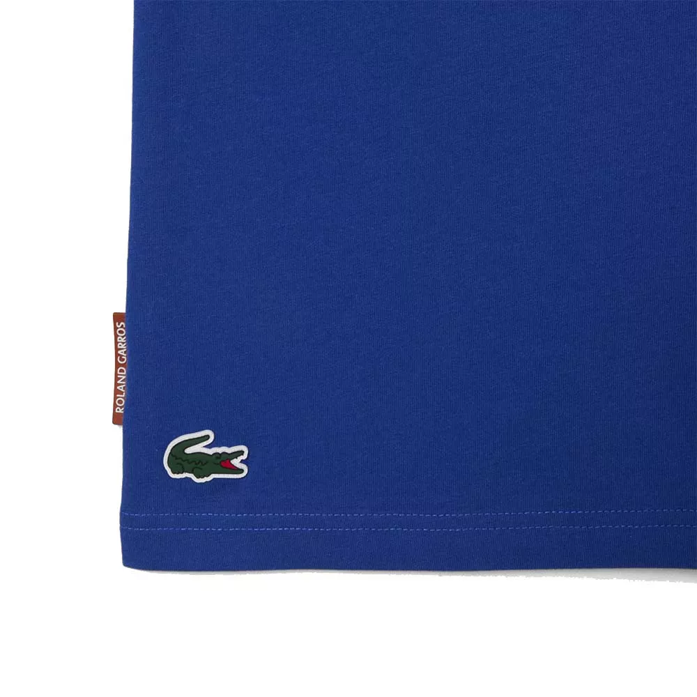 T-Shirt Lacoste Roland Garros Bleu
