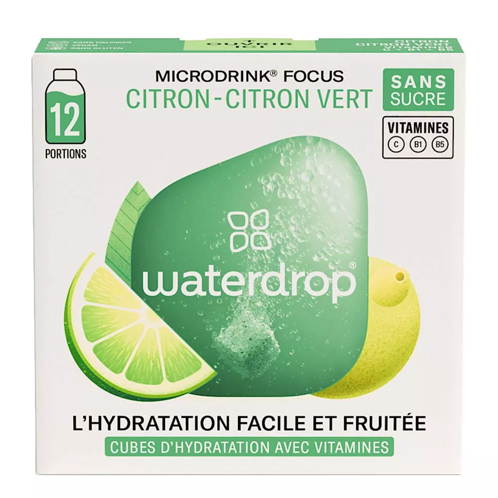 Waterdrop Citroen / Limoen Microdrink x12