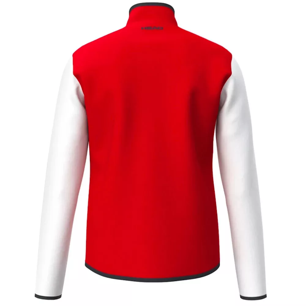 Veste zippée Head Club 25 Rouge