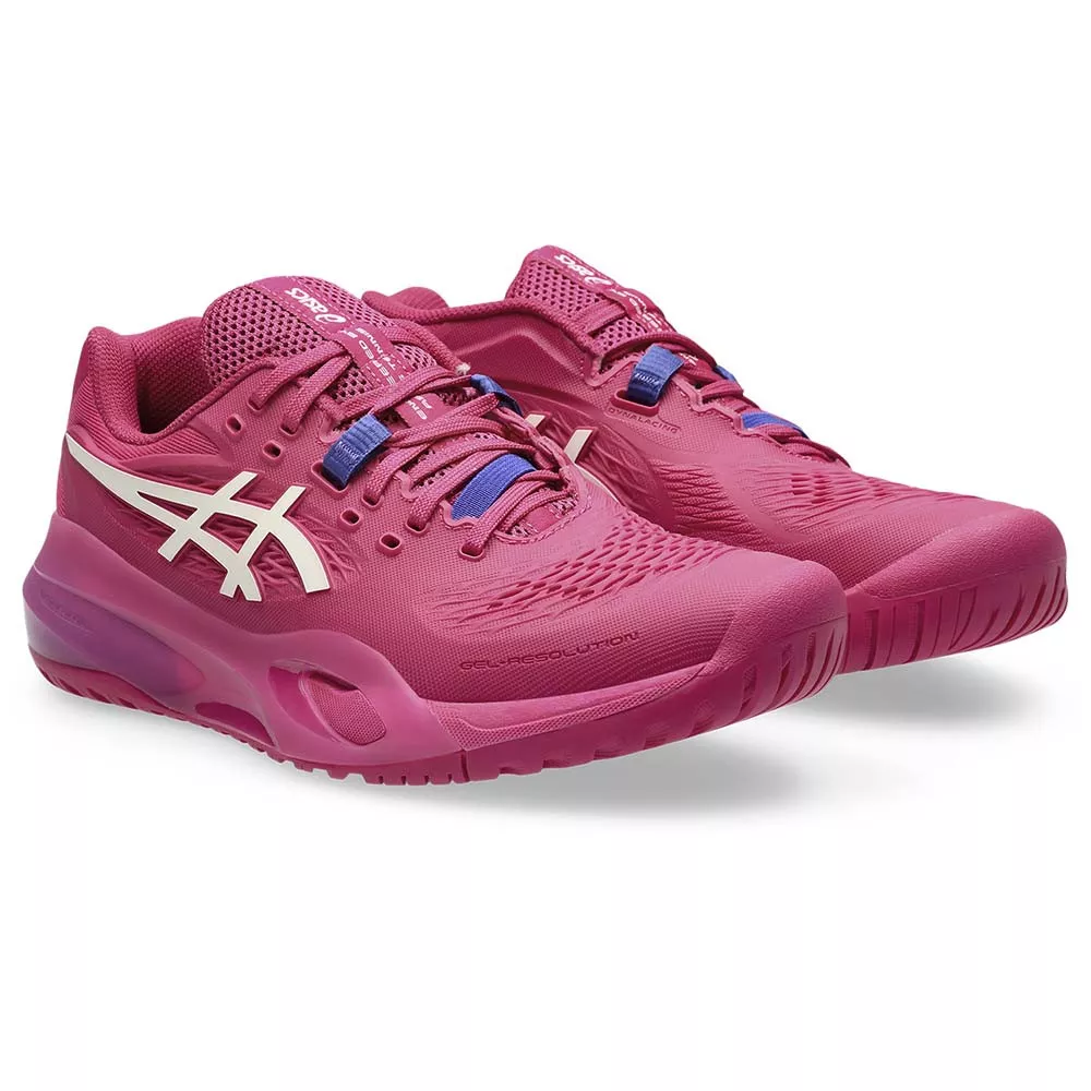 Asics Gel Resolution X Wit / Pastelgroen Dames Schoenen